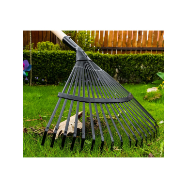 Lapų grėblys, medinis kotas 1