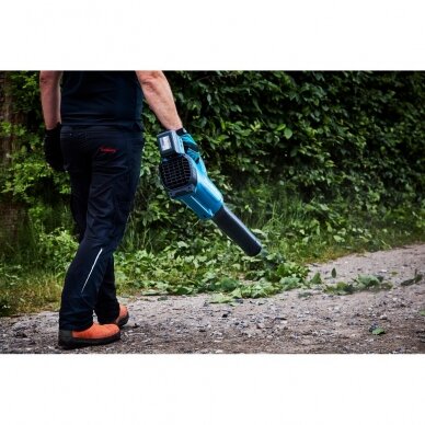 Lapų pūstuvas Makita DUB184RG2, 18 V, 2x6.0 Ah + du antgaliai ir diržas 3 Lapų pūstuvas Makita DUB184RG2, 18 V, 2x6.0 Ah + du antgaliai ir diržas 3