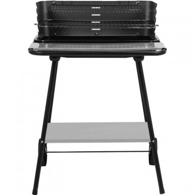 Lauko kepsninė, grilis Lund 99582, grotelės su priekine lentyna, 54X35 cm 1 Lauko kepsninė, grilis Lund 99582, grotelės su priekine lentyna, 54X35 cm 1