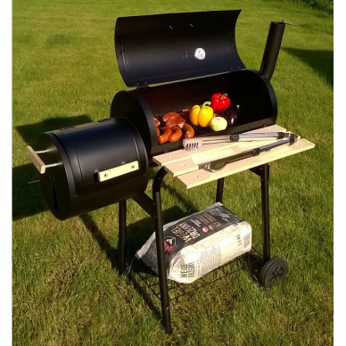 Lauko kepsninė, grilis su dangčiu ir grotelėmis Lund 99513, 60 cm 4 Lauko kepsninė, grilis su dangčiu ir grotelėmis Lund 99513, 60 cm 4