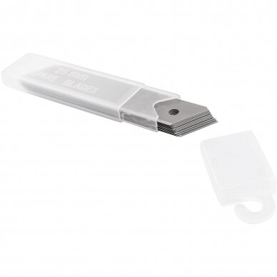 Laužoma geležtė „RICHMANN" 25 mm 10 vnt. 2 Laužoma geležtė „RICHMANN" 25 mm 10 vnt. 2