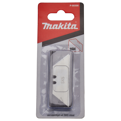 Laužomos geležtės peiliui Makita P-90598 (10vnt.) 2 Laužomos geležtės peiliui Makita P-90598 (10vnt.) 2