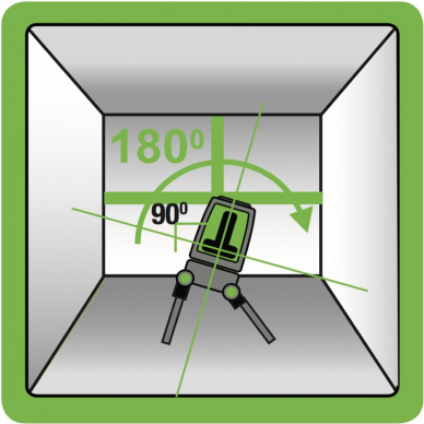 Laz. mat. žaliu sp. „KAPRO" PROLASER PLUS 2 Laz. mat. žaliu sp. „KAPRO" PROLASER PLUS 2