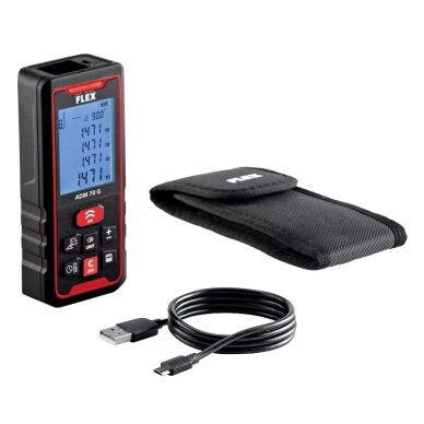 Lazerinis atstumo matuoklis FLEX ADM 70 G Lazerinis atstumo matuoklis FLEX ADM 70 G