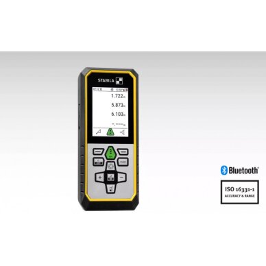 Lazerinis atstumo matuoklis LD 530 BT  0.05 m-200 m, Stabila