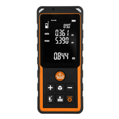 Lazerinis atstumo matuoklis, nuotolis 80 m, IP54 3