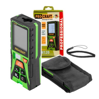 Lazerinis atstumo matuoklis „ProCraft PLDM120” 10