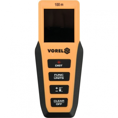 Lazerinis atstumo matuoklis Vorel, 0,2-100 m Lazerinis atstumo matuoklis Vorel, 0,2-100 m