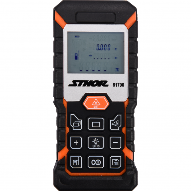 Lazerinis atstumo matuoklis Sthor, 0.05-40 m