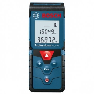 Lazerinis atstumų matuoklis Bosch GLM 40 5 Lazerinis atstumų matuoklis Bosch GLM 40 5