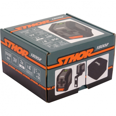 Lazerinis kryžminis nivelyras Sthor 18002 4 Lazerinis kryžminis nivelyras Sthor 18002 4