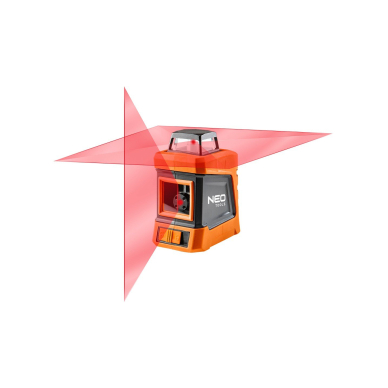 Lazerinis matuoklis NEO 75-102, 360-laipsnių,15m su 1.5m trikoju 5