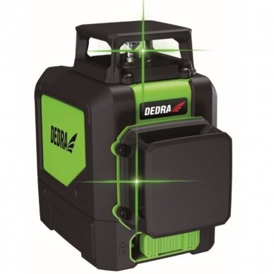 LAZERINIS NIVELYRAS 2D, ŽALIAS DEDRA MC0906 LAZERINIS NIVELYRAS 2D, ŽALIAS DEDRA MC0906