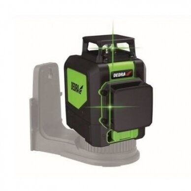 LAZERINIS NIVELYRAS 2D, ŽALIAS DEDRA MC0906 1 LAZERINIS NIVELYRAS 2D, ŽALIAS DEDRA MC0906 1