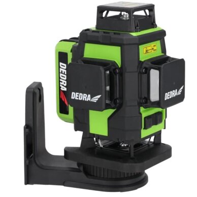 Lazerinis nivelyras DEDRA MC0908, žalias spindulys, 30m