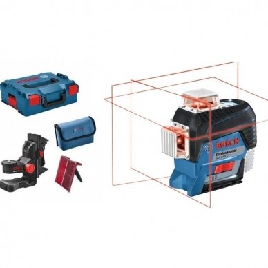 Lazerinis nivelyras Bosch GLL 3-80 C, solo Lazerinis nivelyras Bosch GLL 3-80 C, solo