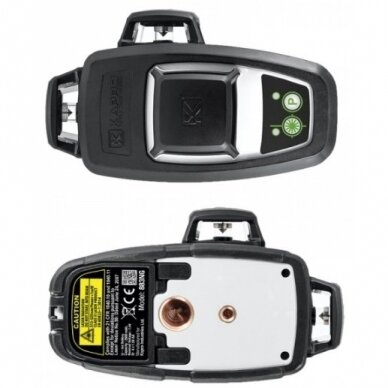 Lazerinis nivelyras Kapro 3D lazeris žaliu spinduliu 883WG 2 Lazerinis nivelyras Kapro 3D lazeris žaliu spinduliu 883WG 2