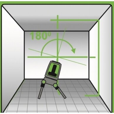 Lazerinis nivelyras Kapro ProLaser plus 873G; žalias 3 Lazerinis nivelyras Kapro ProLaser plus 873G; žalias 3