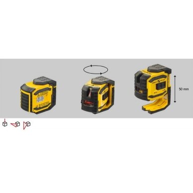 Lazerinis nivelyras LAX 300, Stabila 2 Lazerinis nivelyras LAX 300, Stabila 2