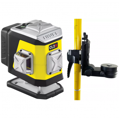 Lazerinis nivelyras Nivel System CL2R komplektas su atramine gaire LP-36 2 Lazerinis nivelyras Nivel System CL2R komplektas su atramine gaire LP-36 2