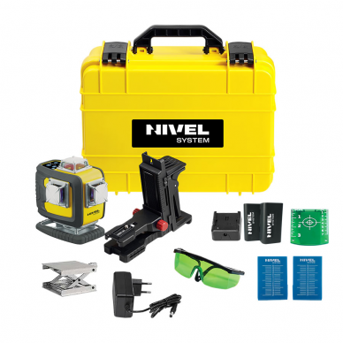 Lazerinis nivelyras Nivel System CL4D-B, 30 m (70 m su jutikliu) su stovu SJJ-M1 EX 1 Lazerinis nivelyras Nivel System CL4D-B, 30 m (70 m su jutikliu) su stovu SJJ-M1 EX 1