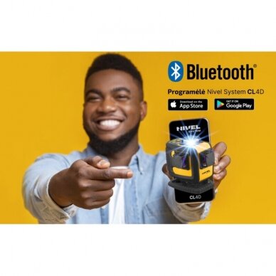 Lazerinis nivelyras Nivel System CL4D-G, 30 m (70 m su jutikliu) 7 Lazerinis nivelyras Nivel System CL4D-G, 30 m (70 m su jutikliu) 7