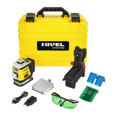 Lazerinis nivelyras Nivel System CL4B, 30 m (70 m su jutikliu) Lazerinis nivelyras Nivel System CL4B, 30 m (70 m su jutikliu)