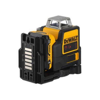 Lazerinis nivelyras (raudonas) 12V  2x360 spinduliai DCE0811D1R-QW DeWALT 5
