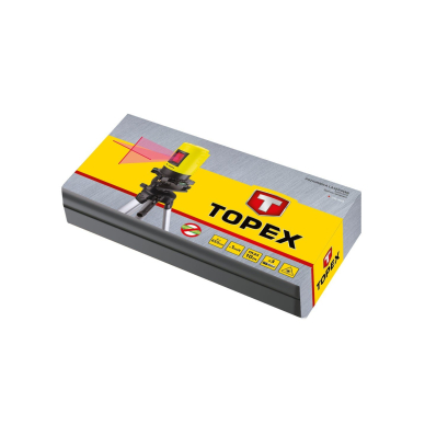 Lazerinis nivelyras, savaime išsilyginantis TOPEX 29C909, 10 m 1 Lazerinis nivelyras, savaime išsilyginantis TOPEX 29C909, 10 m 1