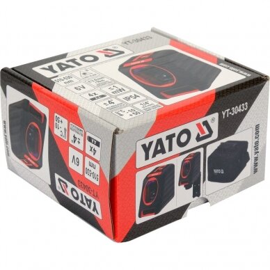 Lazerinis nivelyras Yato, žalias spindulys 5 Lazerinis nivelyras Yato, žalias spindulys 5