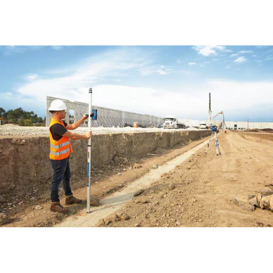 Lazerio spindulio imtuvas Bosch LR 60, 2x1.5 V LR6 (AA)  2 Lazerio spindulio imtuvas Bosch LR 60, 2x1.5 V LR6 (AA)  2