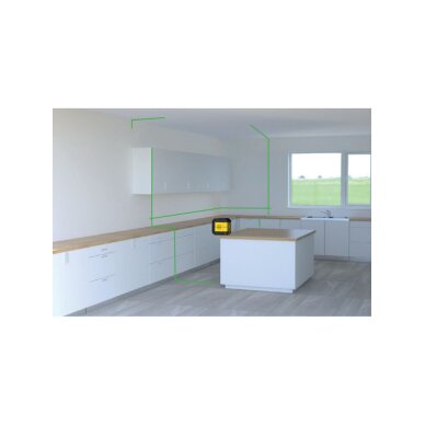 Lazeris „Cross 90“ naujos kartos - žalias 2 Lazeris „Cross 90“ naujos kartos - žalias 2