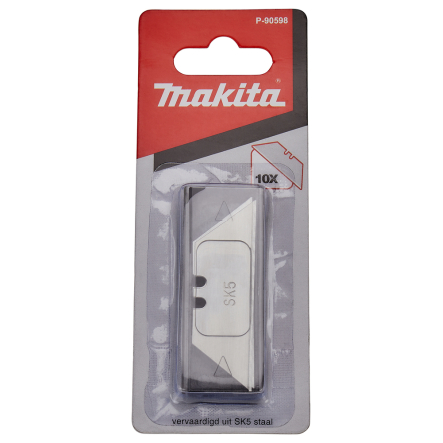 Laužomos geležtės peiliui Makita P-90598 (10vnt.) 2 Laužomos geležtės peiliui Makita P-90598 (10vnt.) 2