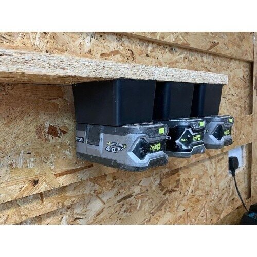 Laikikliai StealthMounts BM-RY18-4, skirti "RYOBI" akumuliatoriams 18V, 4 vnt. 3