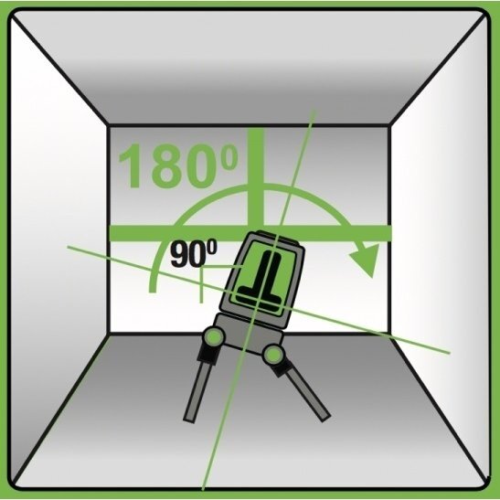 Lazerinis nivelyras Kapro ProLaser plus 872G; žalias 2 Lazerinis nivelyras Kapro ProLaser plus 872G; žalias 2