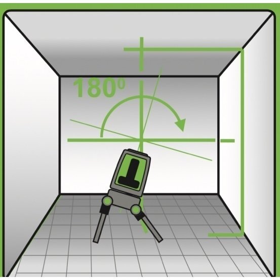 Lazerinis nivelyras Kapro ProLaser plus 873G; žalias 3