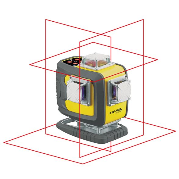 Lazerinis nivelyras Nivel System CL4D-R, 30 m (70 m su jutikliu) 1 Lazerinis nivelyras Nivel System CL4D-R, 30 m (70 m su jutikliu) 1