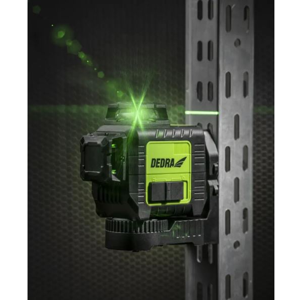 Lazerinis nivelyras DEDRA MC0907, žalias 1
