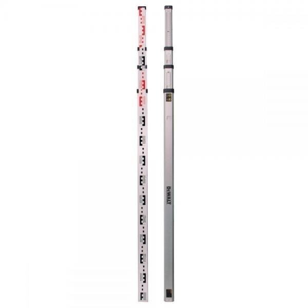 Lazerinio nivelyro liniuotė DeWalt DE0734-XJ, 4 m