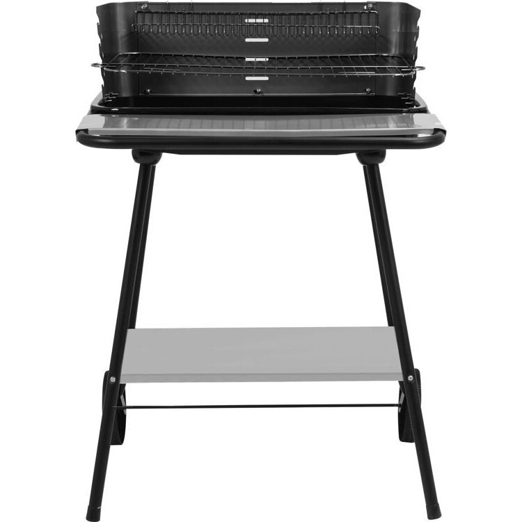 Lauko kepsninė, grilis Lund 99582, grotelės su priekine lentyna, 54X35 cm 1 Lauko kepsninė, grilis Lund 99582, grotelės su priekine lentyna, 54X35 cm 1