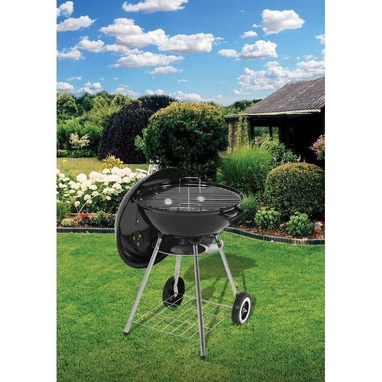 Lauko kepsninė, grilis Lund 99583, su dangčiu, grotelės 41 cm + dėklas 4 Lauko kepsninė, grilis Lund 99583, su dangčiu, grotelės 41 cm + dėklas 4