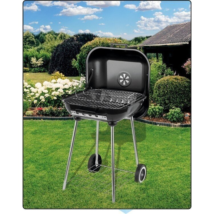 Lauko kepsninė, grilis Lund 99580, 40X45 cm, su dangčiu ir grotelėmis 1