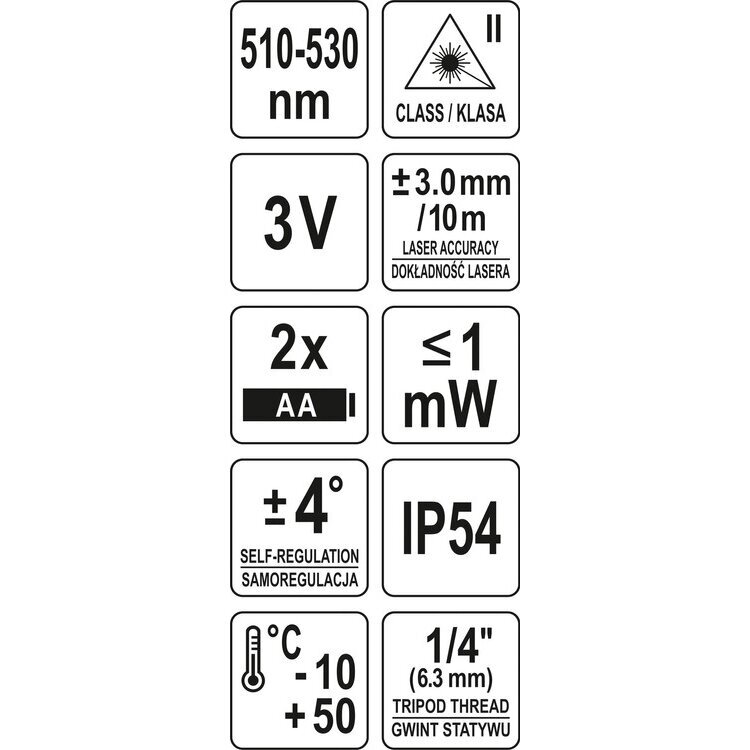 Lazerinis kryžminis nivelyras Sthor 18002 5 Lazerinis kryžminis nivelyras Sthor 18002 5