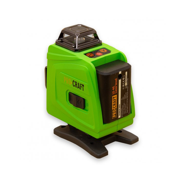 Lazerinis nivelyras ProCraft LE-4G, 40 m 2 Lazerinis nivelyras ProCraft LE-4G, 40 m 2