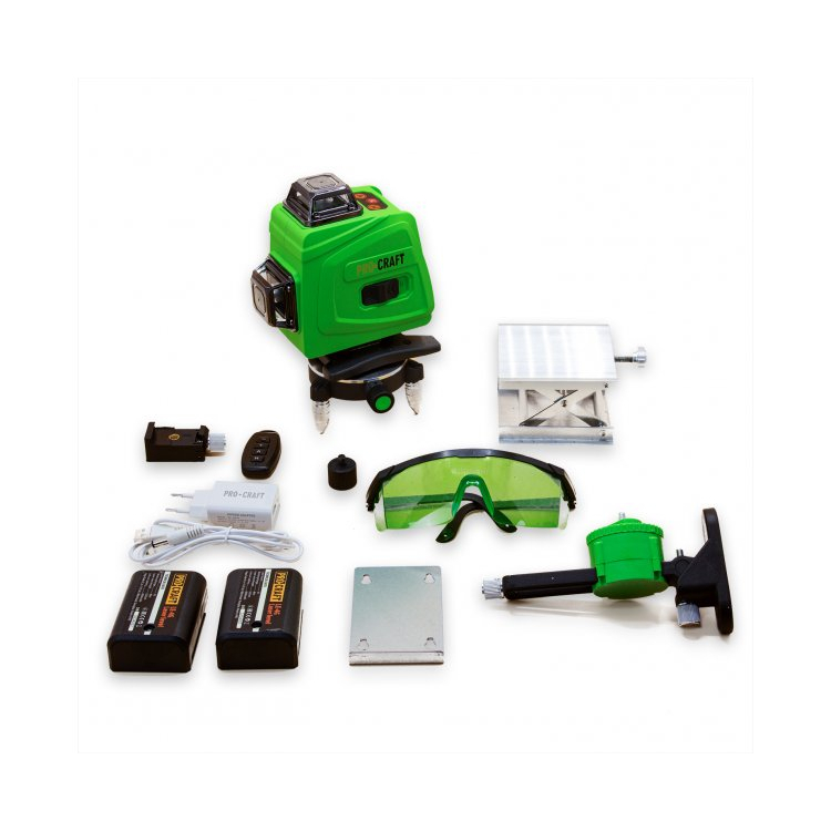 Lazerinis nivelyras ProCraft LE-4G, 40 m Lazerinis nivelyras ProCraft LE-4G, 40 m