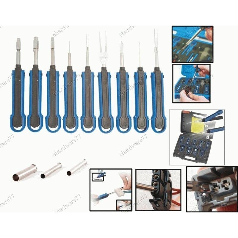 Laidų / laidynų blokų įrankių rinkinys | VAG, Porsche | 11 vnt. (60120) 1 Laidų / laidynų blokų įrankių rinkinys | VAG, Porsche | 11 vnt. (60120) 1