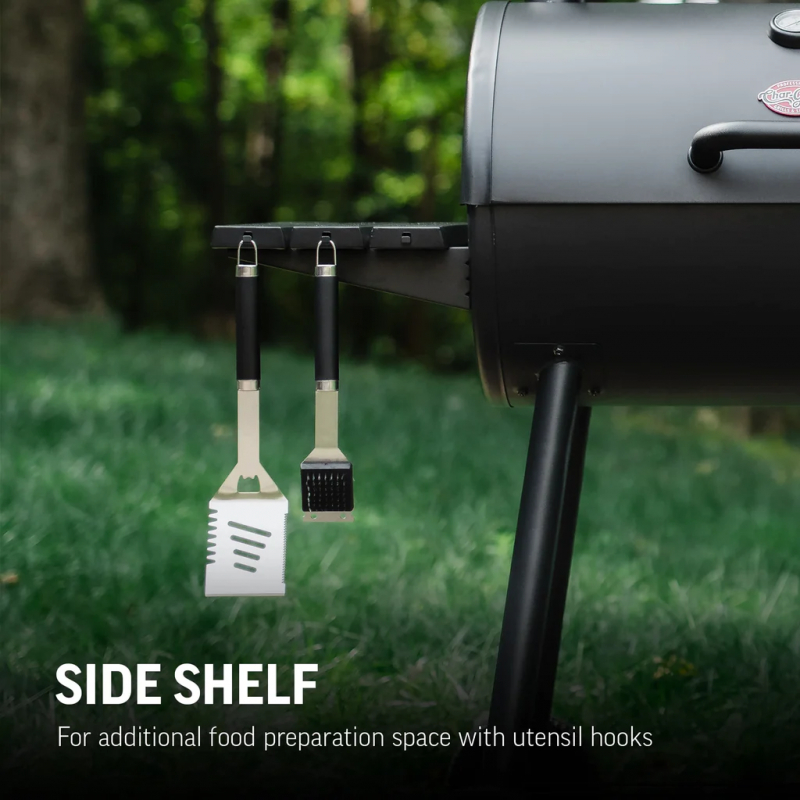 Lauko kepsninė Char-Griller Wrangler Smoker 4