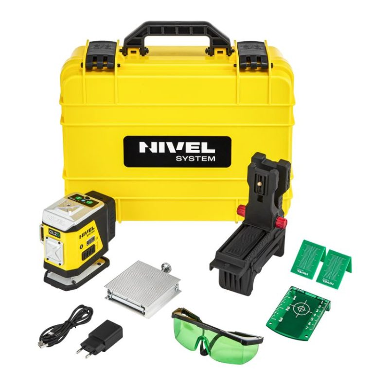Lazerinis nivelyras Nivel System CL2G, 30 m (70 m su jutikliu) Lazerinis nivelyras Nivel System CL2G, 30 m (70 m su jutikliu)