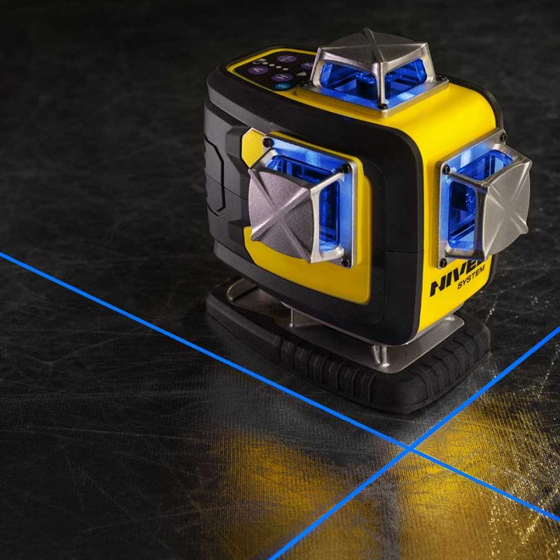 Lazerinis nivelyras Nivel System CL4D-P, 30 m (70 m su jutikliu) 3