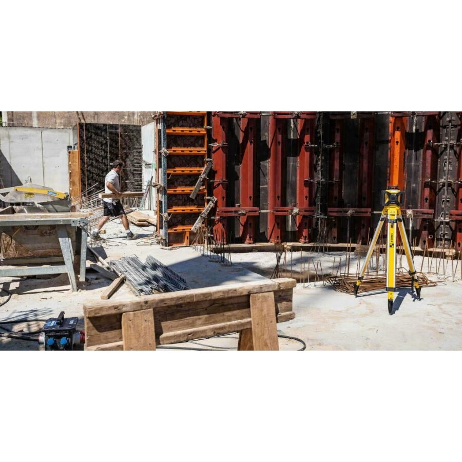 Lazerinis nivelyras LAR 160 + trikojis + liniuotė, RED, Stabila 5